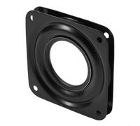 Placa giratoria resistente de 360 grados, base giratoria de metal de 3 pulgadas, 4 pulgadas, 6 pulgadas, soporte de exhibición de mesa de escritorio, baliza de acero galvanizado (3 pulgadas)