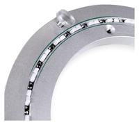Placa Giratoria Rodamiento de Placa giratoria Metal Aluminio Resistente Redondo Lazy Susan, rotación 360(28 Inches (700mm))