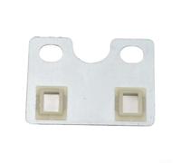 Placa guía de soporte de barra de empuje del motor para 168 188 170F para gx160 190F - Kit de soporte de metal de alta resistencia refuerzo estable para motores pequeños amarillo 4,3 cm (168)