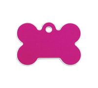 Placa identificativa para collar Imarc Bone Rosa