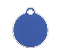 Placa identificativa para collar Imarc Circle Azul