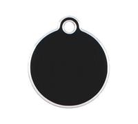 Placa identificativa para collar Imarc Circle Negro
