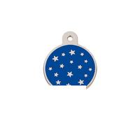 Placa identificativa para collar Imarc PetScribe Passion Azul Plata