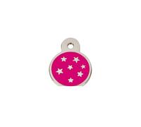 Placa identificativa para collar Imarc PetScribe Passion Rosa Plata