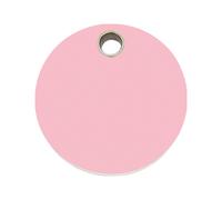 Placa identificativa Plastico Círculo para perros
