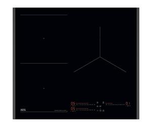 Placa Inducción 60cm AEG TI63IQ30FB con 3 zonas de cocción