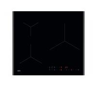 Placa Inducción 60cm AEG TO63IQ00FB con 3 zonas de cocción