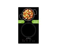 Placa inducción aspes ai2302 2990w 2 fuegos cristal negro 29 cm