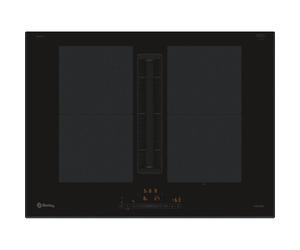 Placa inducción Balay 3EBC976LH 70 cm Negro con campana integrada y Home Connect