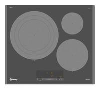 Placa Inducción Biselada 60cm BALAY 3EB967AH con 3 zonas de cocción Home Connect