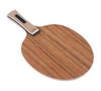 Placa inferior de raqueta de tenis de mesa de 5 capas para pala de ping pong con mango largo, construcción equilibrada para un control eficaz de la pelota (Dalbergia)