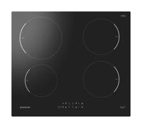 Placa Infiniton IND4N74 - 4 Zonas Inducción 7200W, Negro