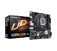 Placa Intel GIGABYTE H610M D3W Placa Base - Compatible con procesadores Intel Core de 14ª generación, VRM de 5+1+1 fases, hasta 5600MHz DDR5, 1x H610M D3W