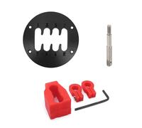 Placa intermedia de amortiguación Mod Mold con recorrido corto y palanca de cambios corta para Thrustmaster