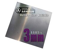 Placa/lámina de aluminio de 3 mm 100mm x 100mm (10cm x 10cm)