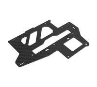 Placa Lateral para Helicóptero RC, Fibra de Carbono de Calidad Profesional, Proporciona Durabilidad Superior para Flywing BELL206 UH1, Fácil Instalación - 1 Unidad