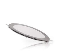 Placa LED 18W 1.300Lm 6000ºK Circular Niquel Satinado 50.000H [GL-CL-R18N-CW] | Greenice