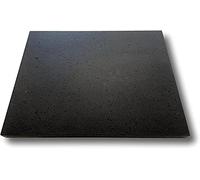 Placa lisa de piedra volcánica - Refractaria de Etna para horno eléctrico y gas, barbacoa, parrilla para pizza y carne - Medidas a elegir (45 x 40 cm2)