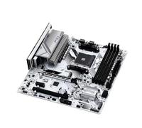 Placa Madre Computadora de Escritorio Fit For ASRock B550M Pro-SE, Placa Base for Juegos Blanca 5V3 Pines, Ryzen 5500/5600G(B450M HDV R4)