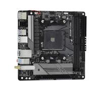 Placa Madre Fit For ASRock B550M-ITX/AC | Ryzen 5 5600, 5600G, R7, 5700X y 5800X3D; memoria DDR4 a 4733 MHz; 64 GB de almacenamiento M.2 NVMe; interfaz B550 PCIe 4.0