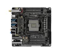 Placa Madre Fit For ASRock X299E-ITX/ac Placa Base LGA 2066 Socket Compatible con procesador Intel Core X-Series CPU Intel X299 Quad Channel DDR4 NVME M.2