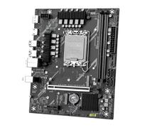 Placa Madre Fit For JGINYUE H810M-D/B M-ATX de Placa Base for Intel®Core Ultra200 Series CPU 225/245K/265K DDR5 RAM MAX 64GB for edición de vídeo en casa y Oficina