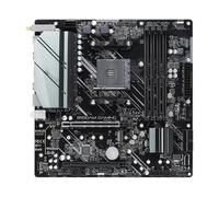 Placa Madre Kit de Placa Base Fit For ASROCK B550AM Gaming B550 AM4 Compatible con CPU Ryzen 5 5600X DDR4 HDMI M.2 PCIe 3.0 Micro-ATX for Oficina