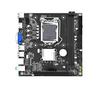 Placa Madre Kit de Placa Base Fit For B75 Mini itx LGA 1155 con CPU Core i3 2130 y 1 x 8 GB DDR3 1600 MHz de Memoria de Escritorio NVME M.2 USB3.0 Set B75