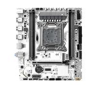 Placa Madre Kit de Placa Base Fit For JGINYUE X79 LGA 2011 M-ATX con CPU Xeon E5 2695 V2 y Memoria DDR3 de 64 GB a 1600 MHz NVME SATA 3.0