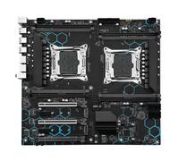 Placa Madre Kit de Placa Base Fit For Machinist X99 MD8 con CPU Dual Intel LGA2011-3 Xeon E5 2698 V3 y Memoria RAM DDR4 de 8 x 16 GB a 2133 MHz NVME M.2