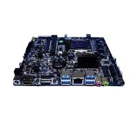 Placa Madre Placa Base de Control Industrial Fit For H110, 6.ª/7.ª/8.ª/9.ª generación, DDR3 de 1151 Pines, Todo en uno, miniplaca Base ITX for Ordenador
