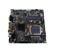 Placa Madre Placa Base de Control Industrial Fit For ITX H61T con Ranura Memoria Dual DDR3, miniplaca 1155 Pines, CPU Tercera generación, Placa Todo en uno