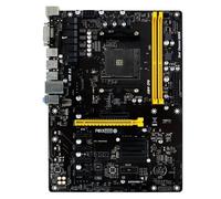 Placa Madre Placa Base de Escritorio Fit For B350 BIOSTAR TB350-BTC BTC Eth Pro 6GPU 6PCIE DDR4 for minería AM4 32 GB DVI SATA3