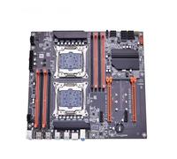 Placa Madre Placa Base Dual Fit For X99 con Chip C612 Compatible CPU LGA 2011-3, RAM DDR4, NVME, NGFF, M.2, USB 3.0, SATA ., PCI16X
