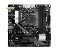 Placa Madre Placa Base Fit For ASRock B450M/AC R2.0 Compatible con CPU 2600X, 3600X, 5600G, 5600X, 5700X Y 5800X3D, DDR4 De 3200 MHz, HDMI, M.2, ARGB, AM4 Y MATX.