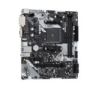 Placa Madre Placa Base Fit For ASROCK B450M-HDV R4.0 B450 Compatible con procesadores Ryzen 5 5600/5500, Ryzen 7 5700G/3700X/3200G, DDR4, M.2, HDMI y Micro ATX.