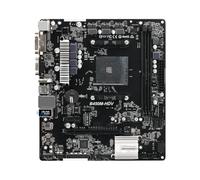 Placa Madre Placa Base Fit For ASRock B450M-HDV R4.0 con 2 DIMM DDR4, M. NVME SATA3 AM4, Compatible procesador Ryzen 5 5600, 5600G, R7 5700X3D