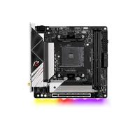 Placa Madre Placa Base Fit For ASRock B550 Phantom Gaming-ITX/AX Compatible con procesadores 3600X, 5600G, 5700X, 5800X3D y 5900X, 4 x DDR4, M.2, PCIe .0, Mini-ATX
