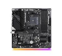 Placa Madre Placa Base Fit For ASRock B550M PG Riptide AM4 Compatible con Ryzen 7 5800X3D/5600X/5700G PCIe 4.0 DDR4 WiFi M.2 RGB Micro-ATX