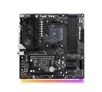 Placa Madre Placa Base Fit For ASRock B550M PG Riptide AM4 Compatible con Ryzen 7 5800X3D/5600X/5700G PCIe 4.0 DDR4 WiFi M.2 RGB Micro-ATX