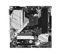 Placa Madre Placa Base Fit For ASRock B550M Pro4 AMD Ryzen 5000/3000 M-ATX, PCIe 4.0, DDR4 4733 MHz (OC), Dos M.2, HDMI/DP, 8 Fases de alimentación, RGB