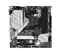 Placa Madre Placa Base Fit For ASRock B550M PRO4 Compatible con CPU 5900X, 5800X3D, 5700X3D, 5600X y 5600G, 4 x DDR4 de 4733 MHz, M.2, HDMI, MATX y AM4.