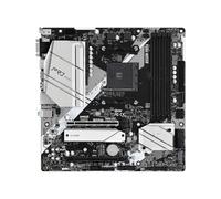 Placa Madre Placa Base Fit For ASRock B550M Pro4 Ryzen 5000/3000 M-ATX, PCIe 4.0, DDR4 4733 MHz (OC), Dos M.2, HDMI/DP, 8 Fases de alimentación, RGB