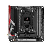 Placa Madre Placa Base Fit For ASROCK B650E PG-ITX WiFi B650 AM5 Compatible con procesadores Ryzen 7800X3D 7600/X 7950X 7700/X, 2 x DDR5, 128 GB, Hyper M. Mini-ITX