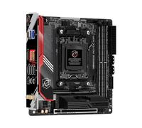 Placa Madre Placa Base Fit For ASROCK B650E PG-ITX WiFi B650 AM5 Compatible con procesadores Ryzen 7800X3D 7600/X 7950X 7700/X, 2 x DDR5, 128 GB, Hyper M. Mini-ITX