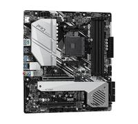 Placa Madre Placa Base Fit For ASROCK X570M PRO4 Box X570 Micro ATX for CPU (Socket AM4) Ryzen 2000, 3000, 4000G, Serie 5000, 5000G, Doble M.2 NVMe