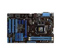 Placa Madre Placa Base Fit For ASUS H61-PLUS Intel H61 LGA 1155 2×DDR3 16GB 4×SATA II ATX Compatible con procesadores Core i3-3220 i3-3225 i5-2310 i5-2500