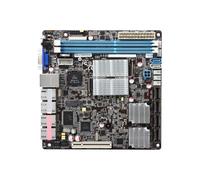 Placa Madre Placa Base Fit For ASUS P9A-I/C2550/SAS/4L Server Mini ITX Socket C2550 DDR3 1333/1600 ECC/No ECC UDIMM Puerto VGA 2 Puertos USB .0 M