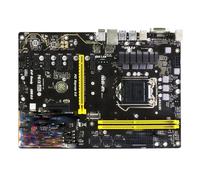 Placa Madre Placa Base Fit For BIOSTAR TB250-BTC for minería, DDR4 for Intel LGA 1151, 32 GB, DVI, SATA3, Placa de Escritorio B250
