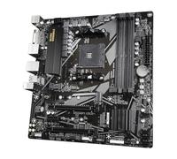 Placa Madre Placa Base Fit For GIGABYTE B550M DS3H Micro-ATX B550 DDR4 4733(OC) MHz M.2 USB 3. 128G con Doble Canal y Socket AM4